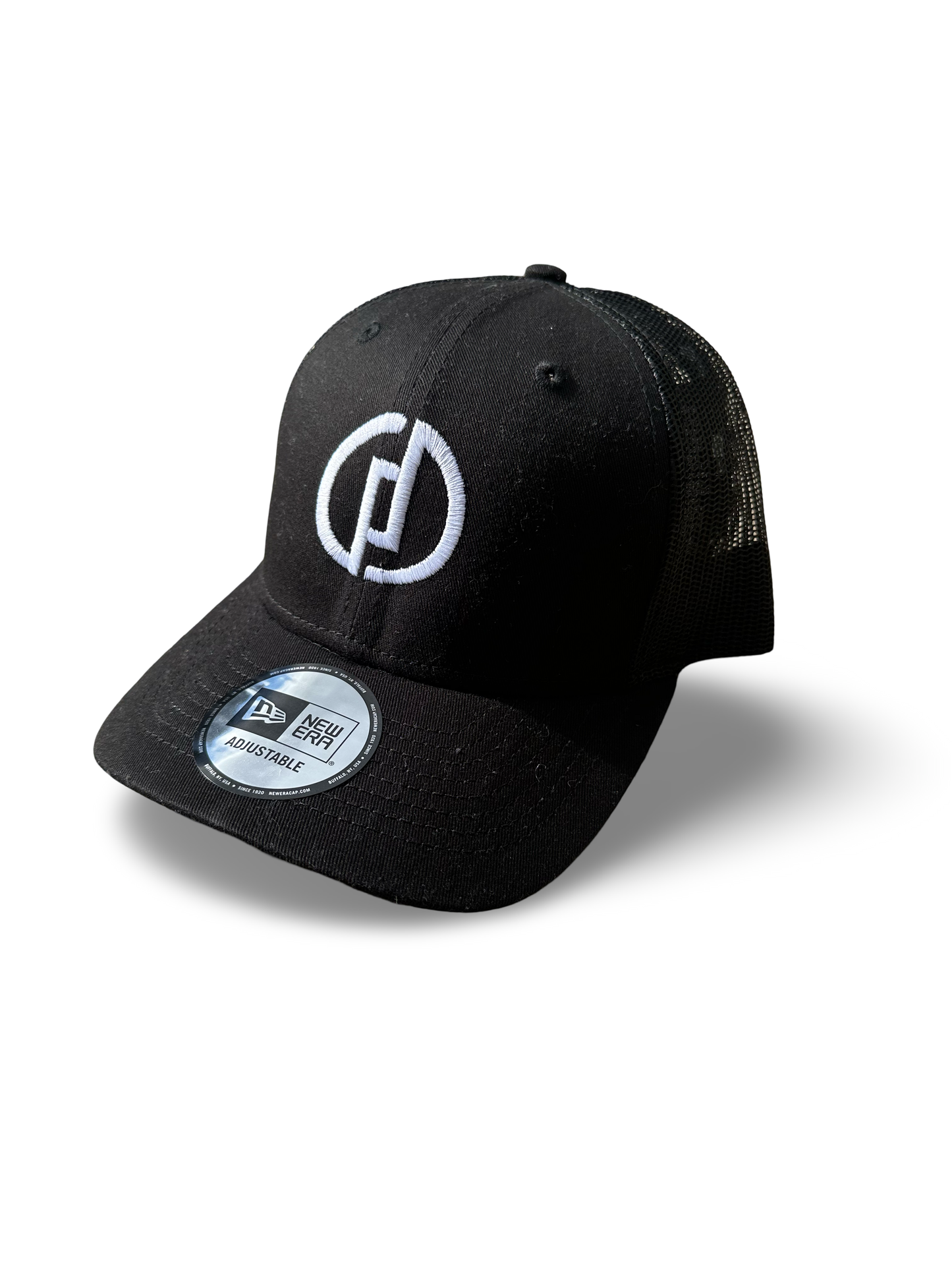 Black Trucker Snapback Hat (Youth)