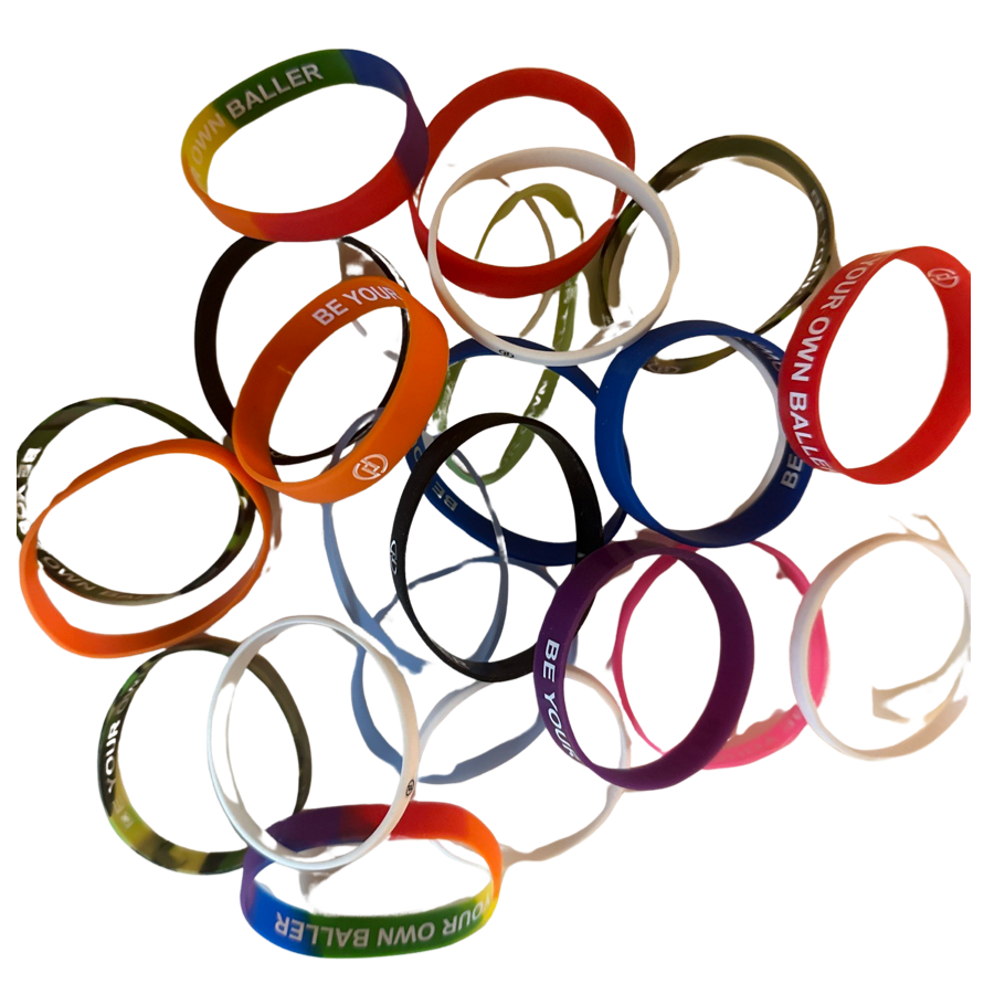 Wristbands randomly assorted